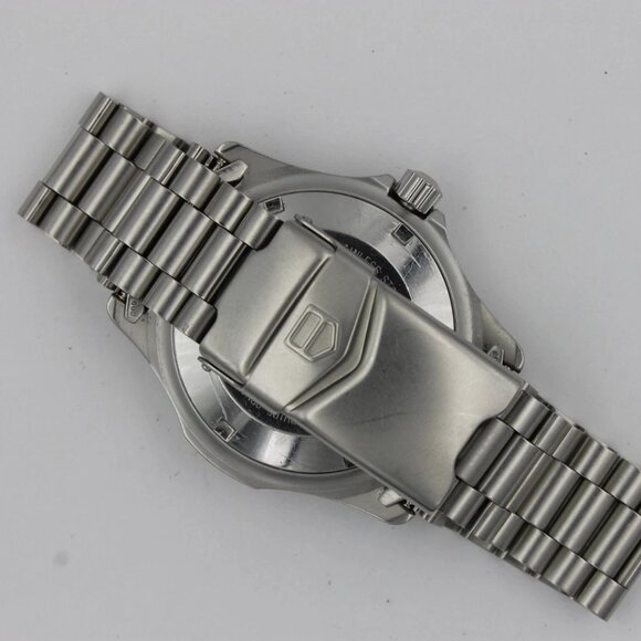 Tag Heuer 669.206 WE2110 Mens 2000 Series Automatic Watch Black Silver BA0300 - Picture 8 of 10